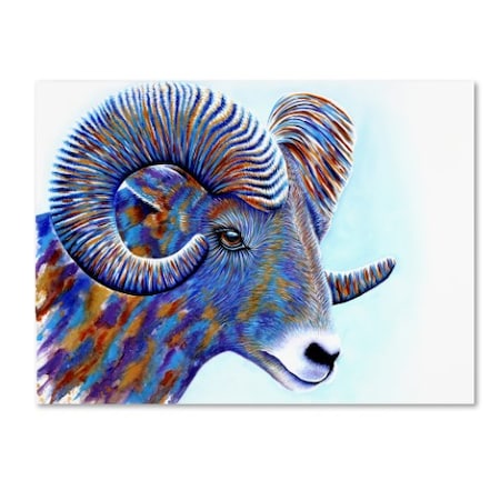 Michelle Faber 'Ram' Canvas Art,14x19